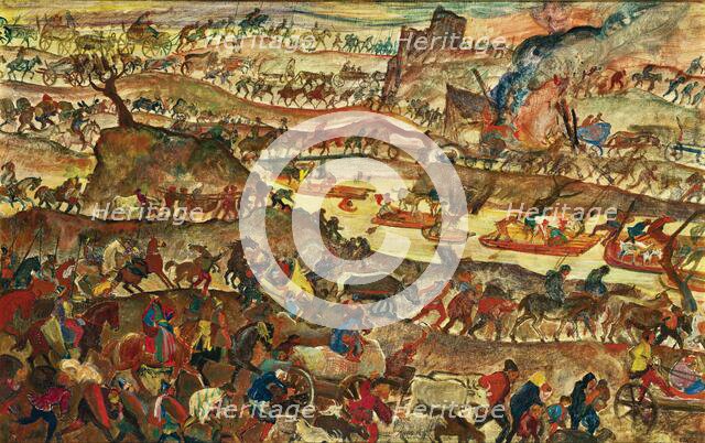 The Migration, 1928. Creator: Laske, Oskar (1874-1951).