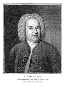 Johann Sebastian Bach (1685-1750), German composer and organist, 1746. Artist: Unknown