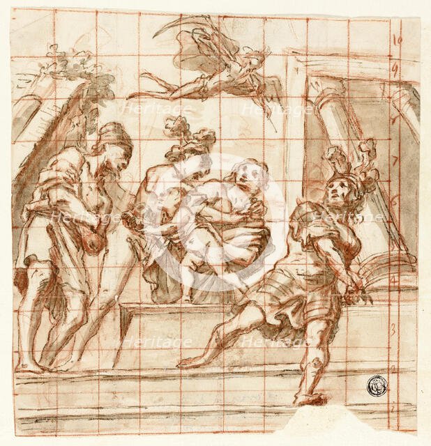 Allegorical Scene with Father Time, n.d. Creator: Pietro della Vecchia.