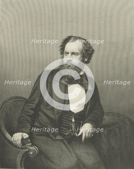 Portrait of Mr Albert Smith, 1859. Creator: Unknown.