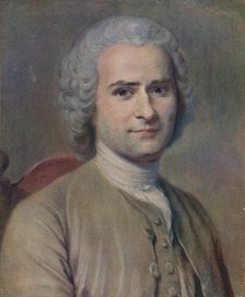 'Jean Jacques Rousseau', 1753. Artist: Maurice-Quentin de La Tour.