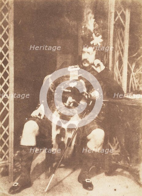 Kenneth MaCleay, R.S.A., 1843-47. Creators: David Octavius Hill, Robert Adamson, Hill & Adamson.