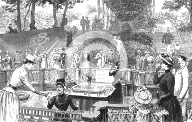 ''The Season at Homburg; The Elizabeth Spring', 1890. Creator: Unknown.