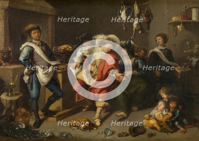 Gipsy, 1639. Creator: Simon de Vos.