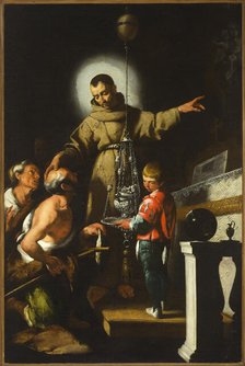 The Miracle of Saint Didacus . Creator: Strozzi, Bernardo (1581-1644).