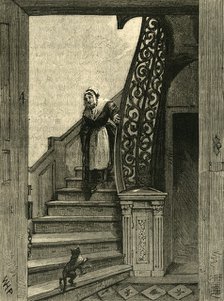 'Staircase in Southampton House', c1872. Creator: Unknown.