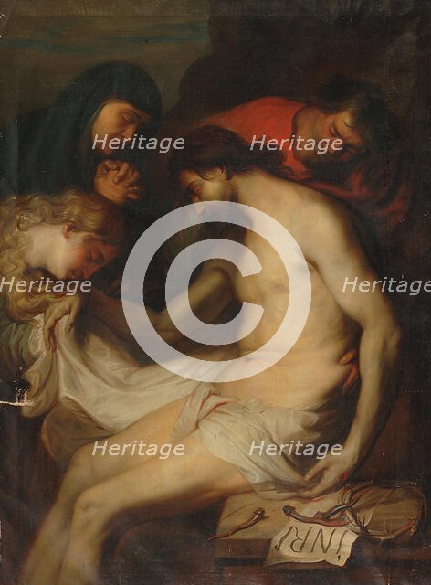 The Descent from the Cross, 1815-1949. Creator: Salomon Andersson.