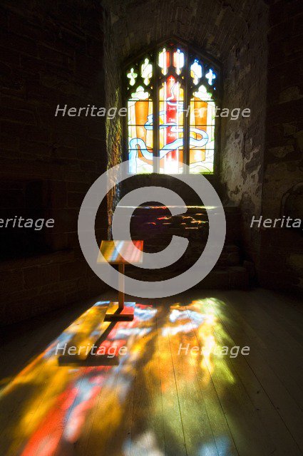 Goodrich Castle Chapel, Herefordshire, 2007. Artist: Historic England Staff Photographer.