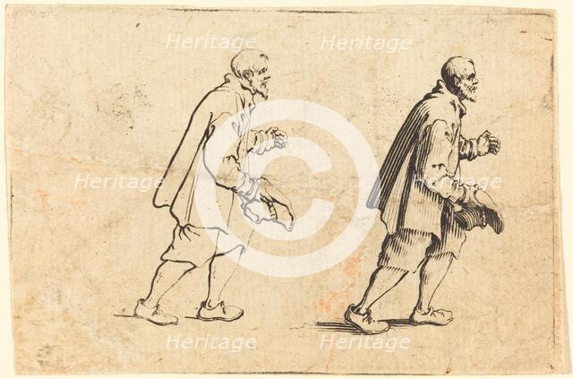 Peasant with Hat in Hand, c. 1622. Creator: Jacques Callot.