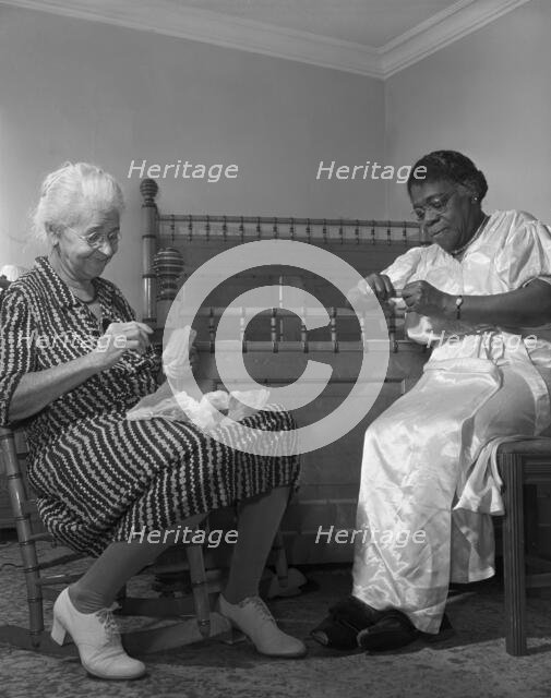 Bethune-Cookman College, Daytona Beach, Florida, 1943. Creator: Gordon Parks.