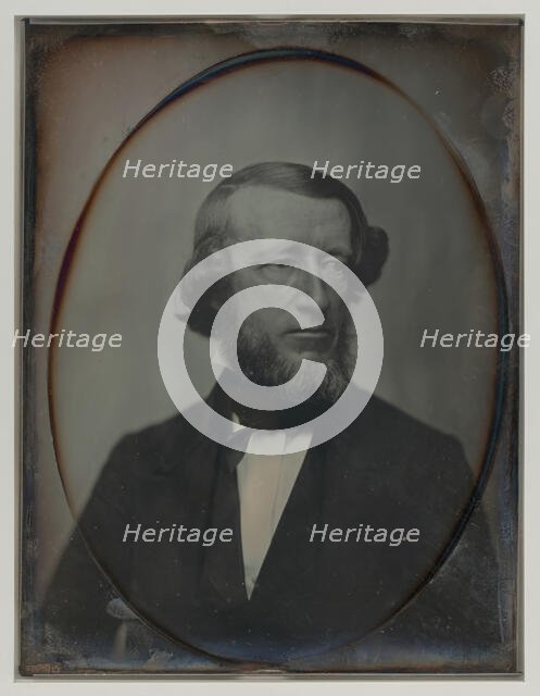 Untitled (Erastus Hopkins, Free Soiler), 1852. Creators: Albert Sands Southworth, Josiah Johnson Hawes.