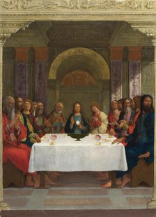 The Institution of the Eucharist, c.1490-1495. Creator: Ercole de' Roberti, (Ercole Ferrarese) (c. 1450-1496).