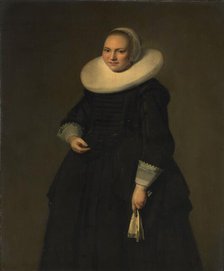 Portrait of a Woman, 1638. Creator: Hendrik Gerritsz Pot.
