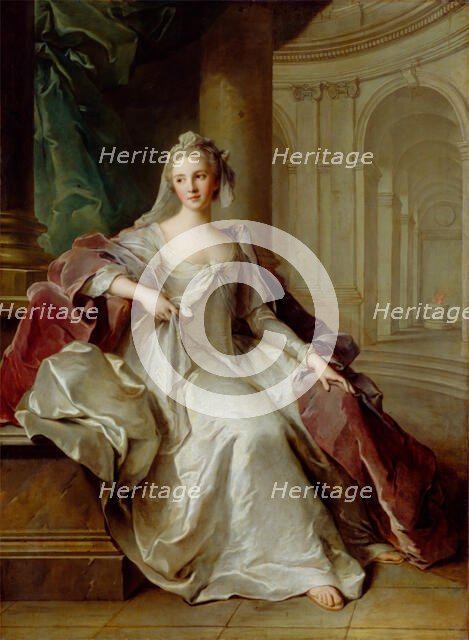 Madame Henriette de France as a Vestal Virgin, c1749. Creator: Jean-Marc Nattier.