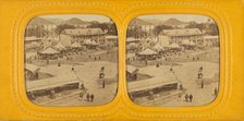 Vue Instantanee de Paris. Foire au pain d'epices. Place du Trone, 1860s. Creator: E Lamy.