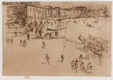 The Riva, No. 2, 1879-1880. Creator: James Abbott McNeill Whistler.