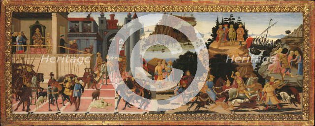 Scenes from the Story of the Argonauts, ca. 1465. Creator: Jacopo del Sellaio.