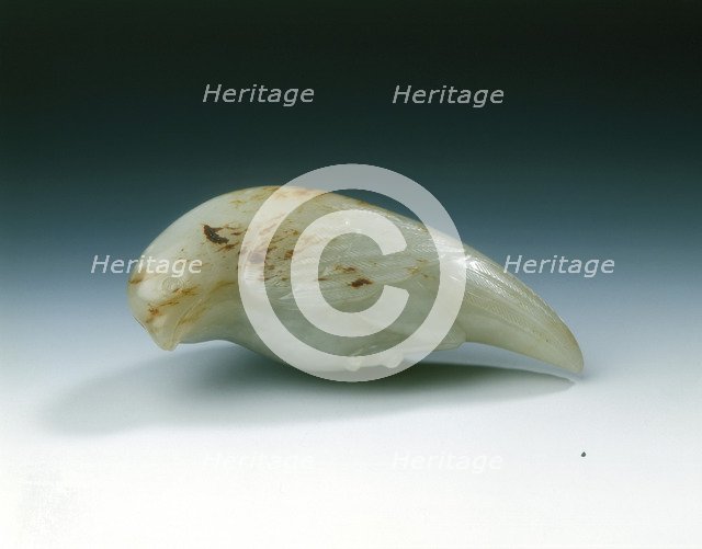 Jade bird of prey, Song dynasty, China, 960-1279. Artist: Unknown