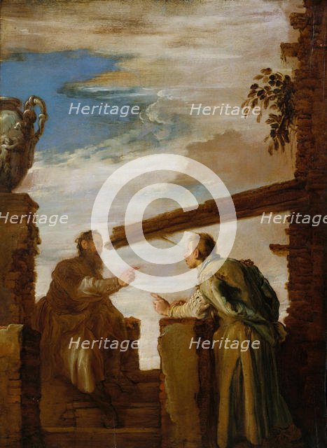 The Parable of the Mote and the Beam, ca. 1619. Creator: Domenico Fetti.