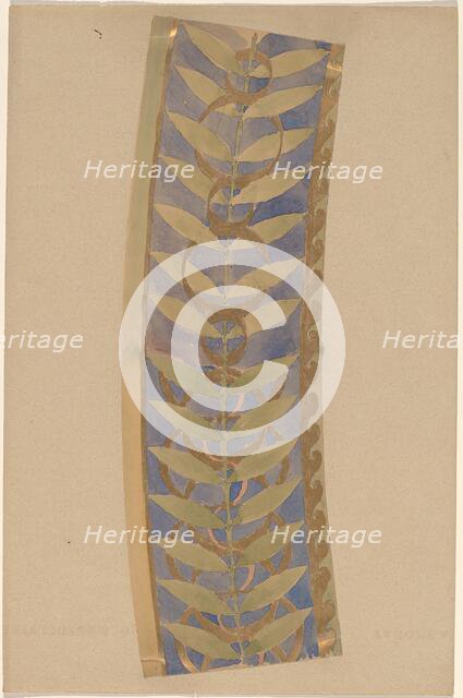 Study for a Border Design, 1890/1897. Creator: Charles Sprague Pearce.