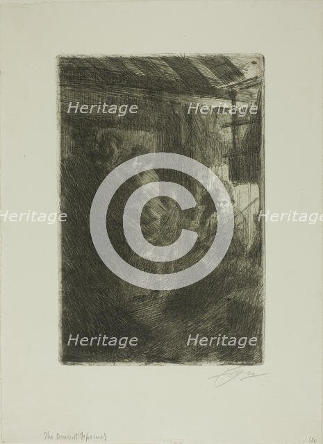 Dance at Gopsmor, 1906. Creator: Anders Leonard Zorn.