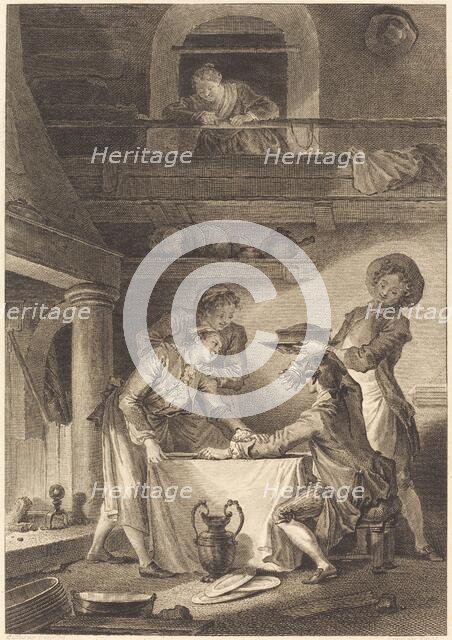 Le pate d'anguilles. Creator: Charles Emmanuel Patas.