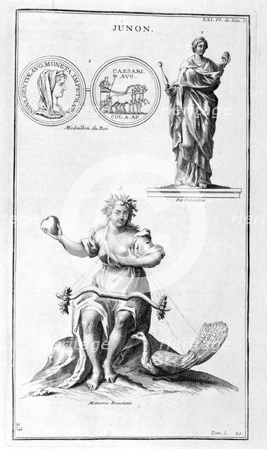 'Juno', 1757. Artist: Bernard de Montfaucon