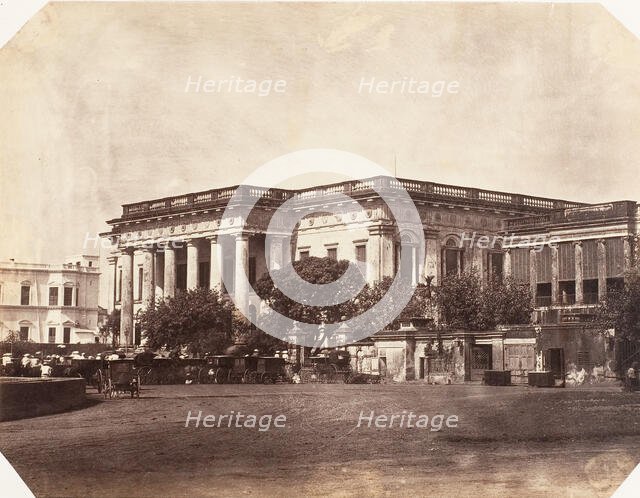 Town Hall of Calcutta, 1858-61. Creator: Unknown.