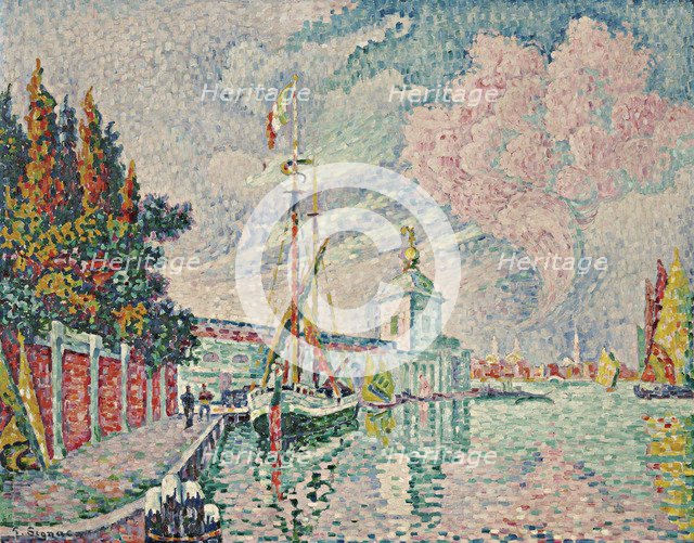 Punta della Dogana, Venice, 1923.