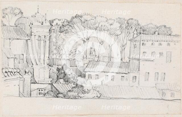 Roman Rooftops, 1744/1750. Creator: Joseph-Marie Vien the Elder.