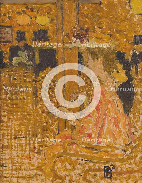 Au Bar, 1892. Creator: Bonnard, Pierre (1867-1947).
