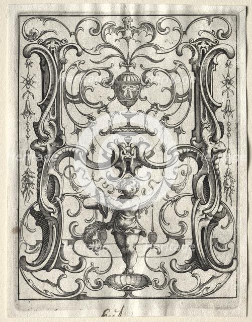 New ABC Booklet: H, 1627. Creator: Lucas Kilian (German, 1579-1637).