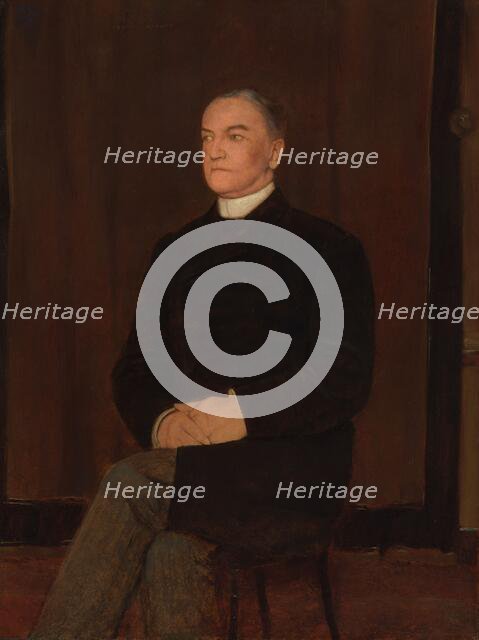 Portrait of Augustinus Gerardus Hubertus van Rijckevorsel, 1888. Creator: Fernand Khnopff.