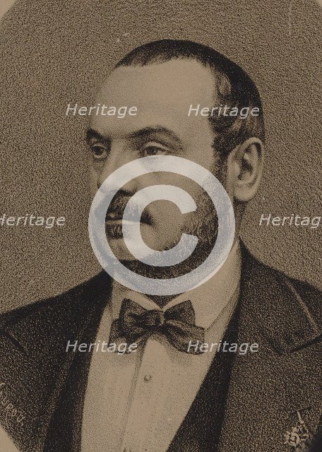 Portrait of the composer Jean-Baptiste Arban (1825-1889), 1880.