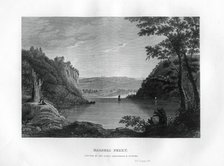 Harpers Ferry, junction of the Shenandoah and Potomac rivers, West Virginia, USA, 1855. Artist: Unknown