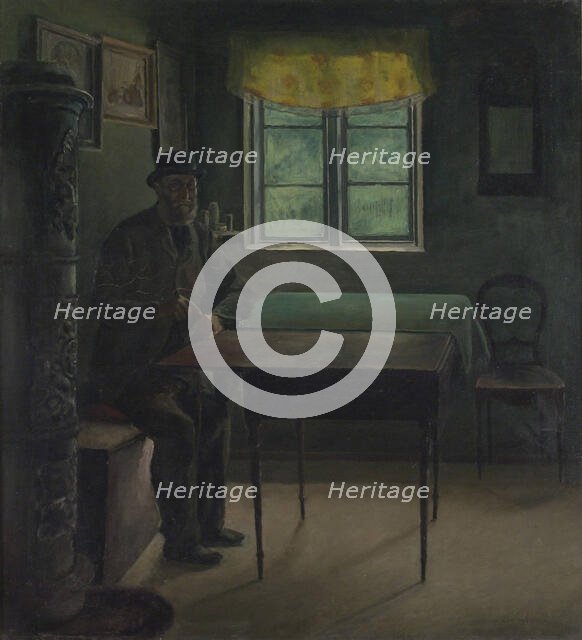 Interior, 1919. Creator: William Lonnberg.