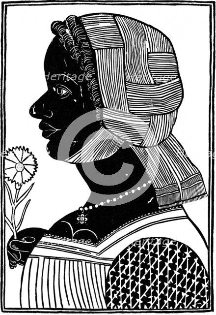 Negro woman, late 15th century. Artist: Unknown