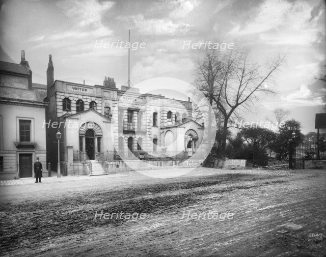 Royal United Services Institution, Horse Guards Avenue, Westminster, London, 1884. Artist: Henry Bedford Lemere.