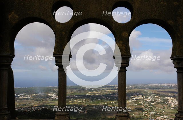 Panoramic view, Sintra, Portugal, 2008.  Creator: Unknown.