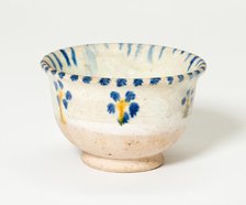 Cup with Streaks and Stylized Florets, Tang dynasty (618-906). Creator: Unknown.