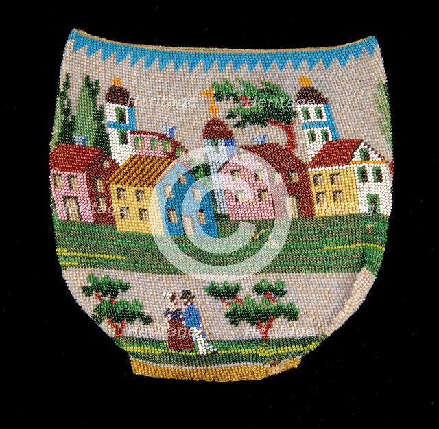 Pouch, American, 1830-60. Creator: Unknown.