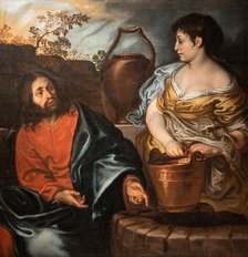 Christ and the Samaritan Woman at Jacob's Well, First Half of 17th cen.. Creator: Cairo, Francesco (1607-1665).