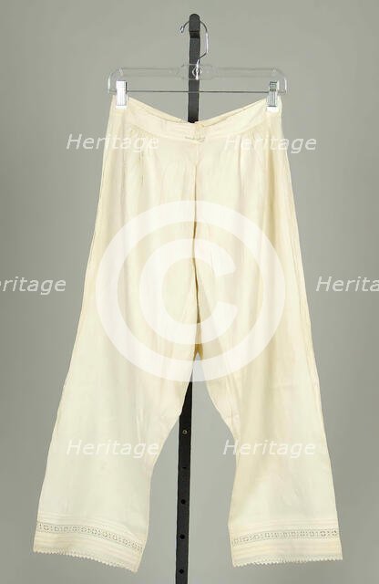 Pantalets, American, 1850-55. Creator: Unknown.