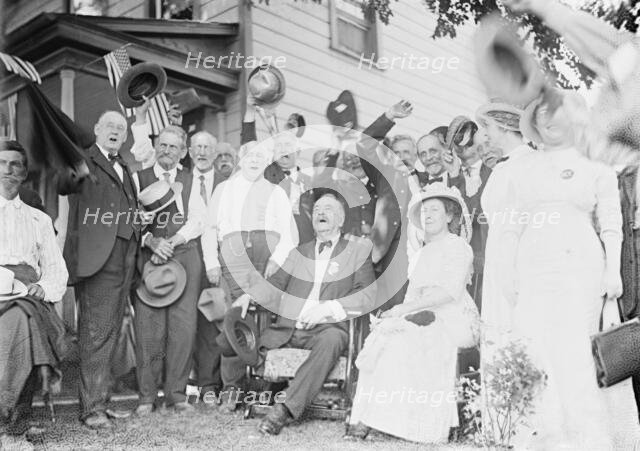 Cheering Sickles, 1913. Creator: Bain News Service.