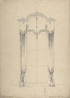 Design for Curtains, 1841-84. Creator: Charles Hindley & Sons.