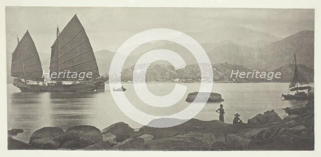 A Canton Trading Junk, c. 1868. Creator: John Thomson.