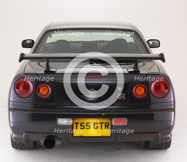 1999 Nissan Skyline GTR-34 Artist: Unknown.