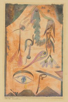 Trauerblumen (Mourning Flowers) , 1917. Creator: Klee, Paul (1879-1940).