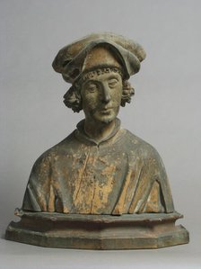 Portrait Bust of a Young Man, German, 16th century. Creator: Unknown.