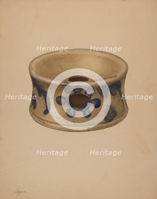 Cuspidor, 1940. Creator: Giacinto Capelli.